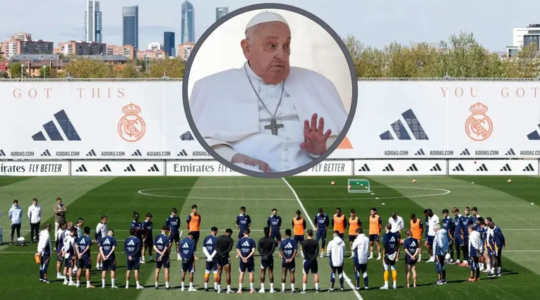 Real Madrid se pronunció tras la muerte del papa Francisco