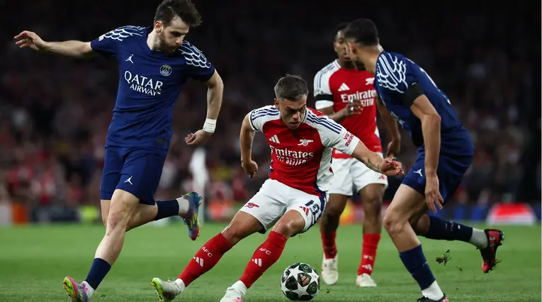 Arsenal vs PSG, Champions