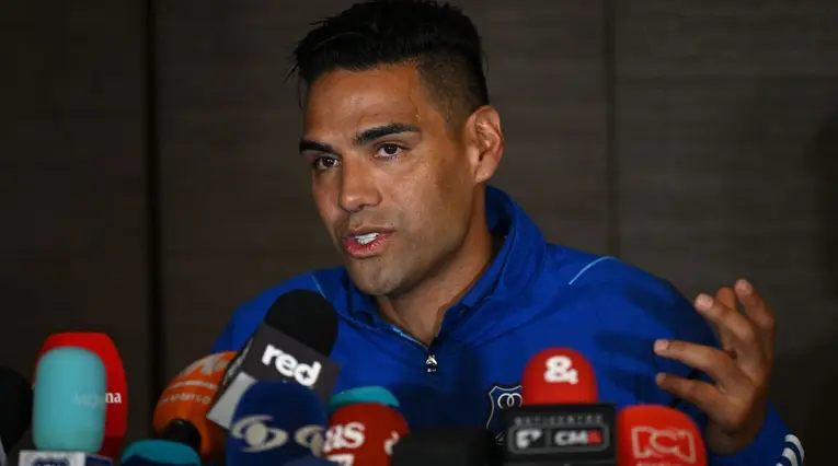 Radamel Falcao le responde a hinchas de Millonarios 