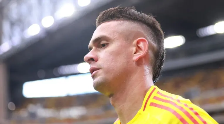 Rafael Santos Borré, futbolista colombiano