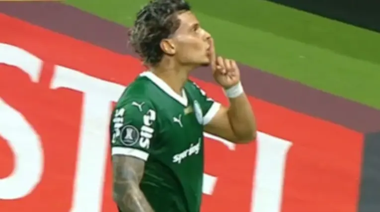 Golazo de Richard Ríos con Palmeiras en la Copa Libertadores