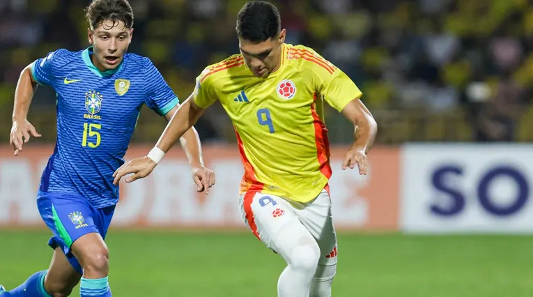 Santiago Londoño, delantero de la Selección Colombia Sub-17