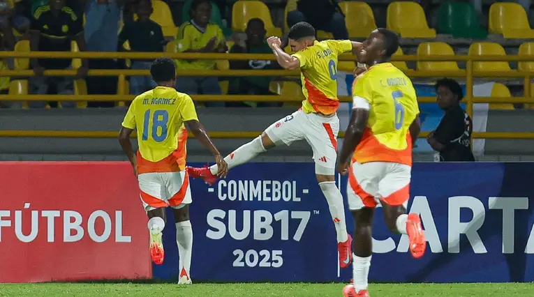 Selección Colombia Sub-17 en el Sudamericano del 2025