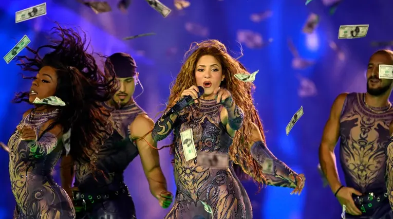 Shakira en concierto de Las Mujeres Ya No Lloran World Tour