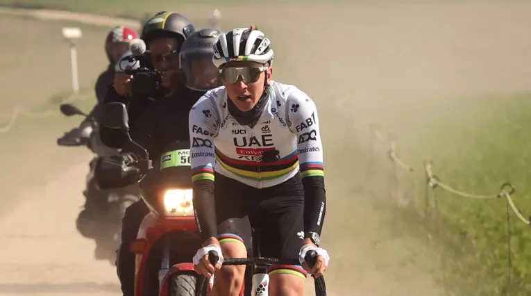 Tadej Pogacar, bicampeón de la Flecha Valona