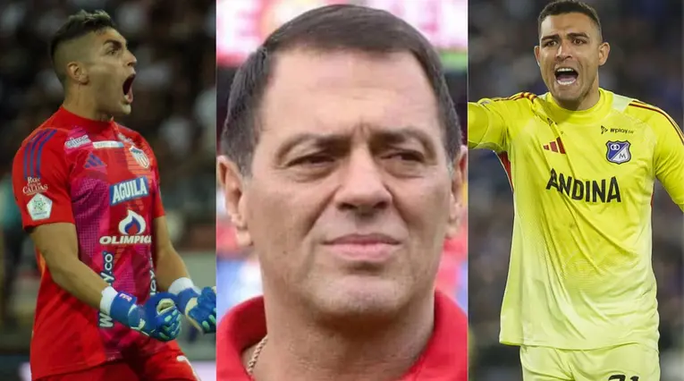 Santiago Mele, Tulio Gómez y Álvaro Montero