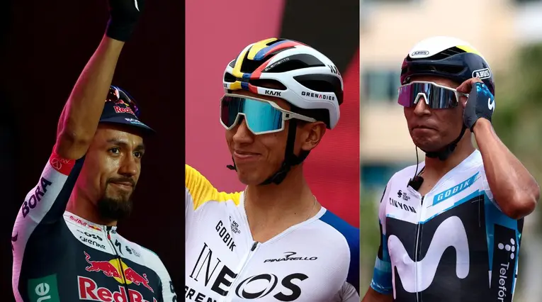 Ciclistas colombianos destacados en el Giro de Italia