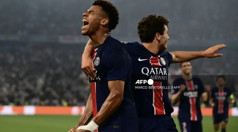 Doue en la final PSG vs Inter