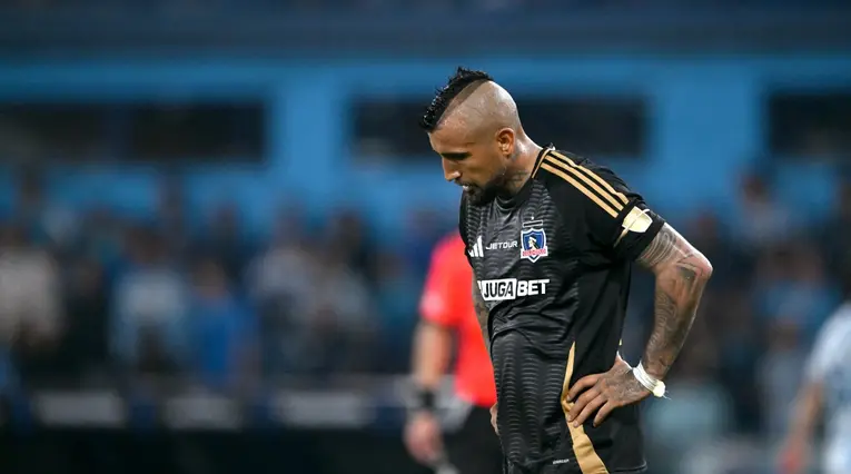 Arturo Vidal con Colo Colo de Chile en Libertadores