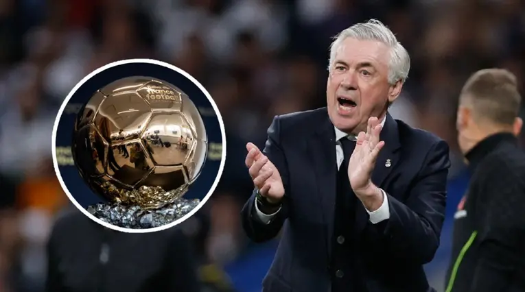 Balón de Oro y Carlo Ancelotti