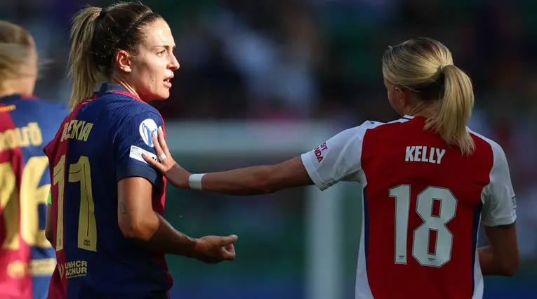 Arsenal y Barcelona en la final de la Champions League Femenina 2025