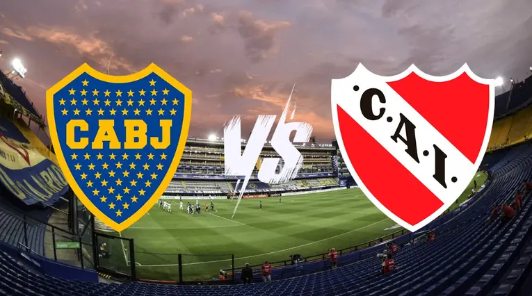 Boca Juniors e Independiente se enfrentan por la liga argentina 2025