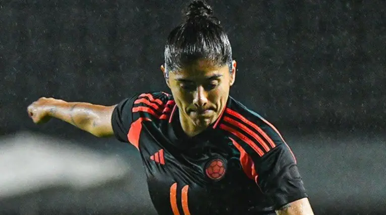 Catalina Usme con la Selección Colombia Femenina