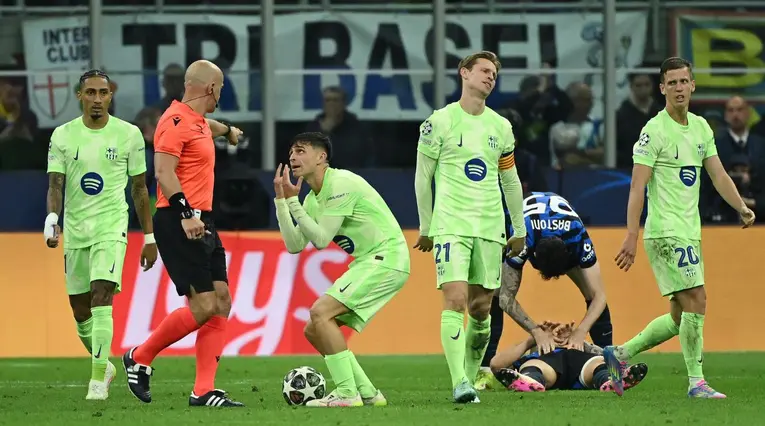 Barcelona sigue culpando al arbitraje tras quedar eliminados de la Champions League