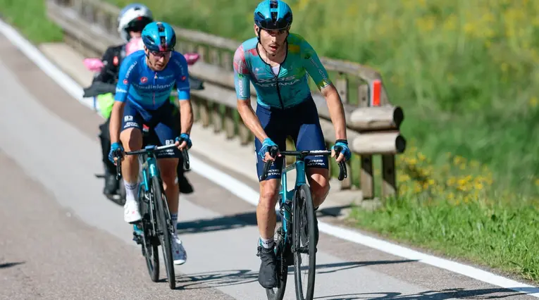 Christian Scaroni, ganador de la etapa 16 del Giro de Italia