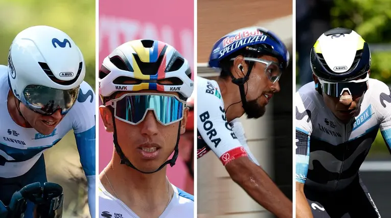 Colombianos en el Giro de Italia 2025