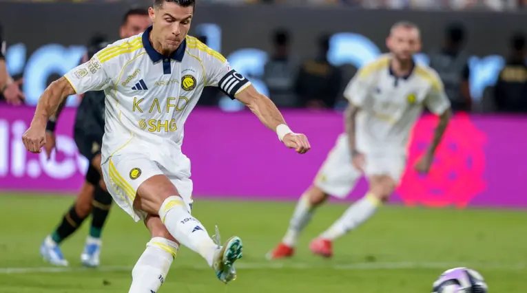 Cristiano Ronaldo con el Al Nassr en la Liga de Arabia Saudita