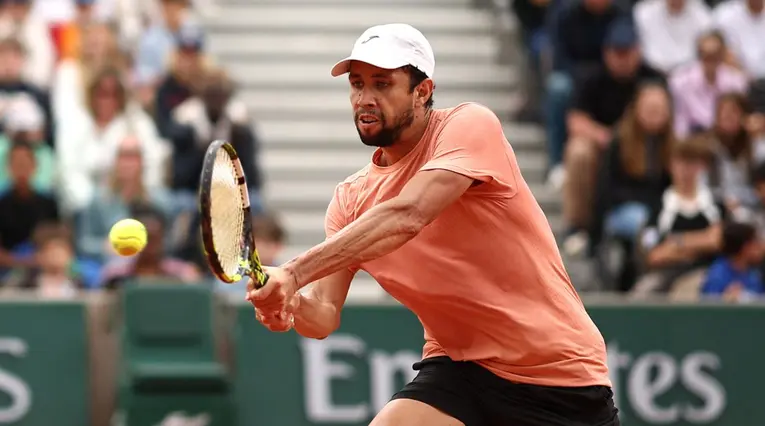 Daniel Galán en el Roland Garros 2025