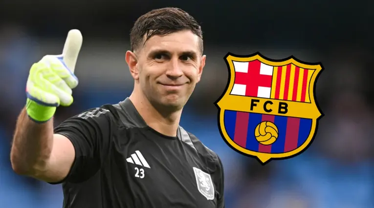 Dibu Martínez, futbolista argentino