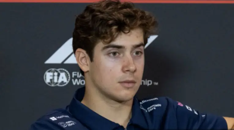Franco Colapinto habló sobre su mal momento en la F1