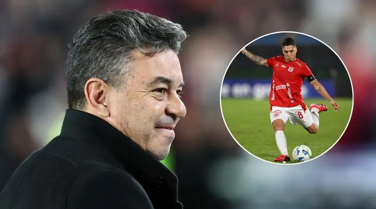 Gallardo no se guardó nada y le abrió la puerta de River a Juanfer 