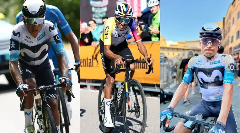 Giro de Italia 2025: colombianos en la clasificación general; etapa 17