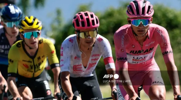 Clasificación general del Giro de Italia 2025