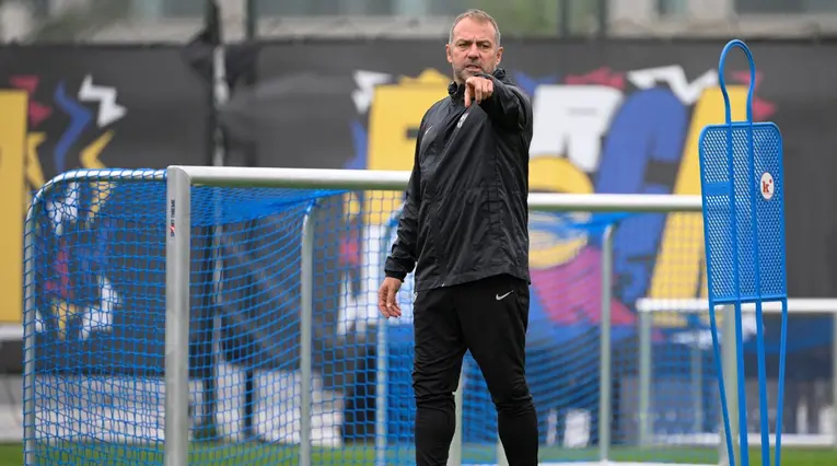 Hansi Flick, entrenador de Barcelona