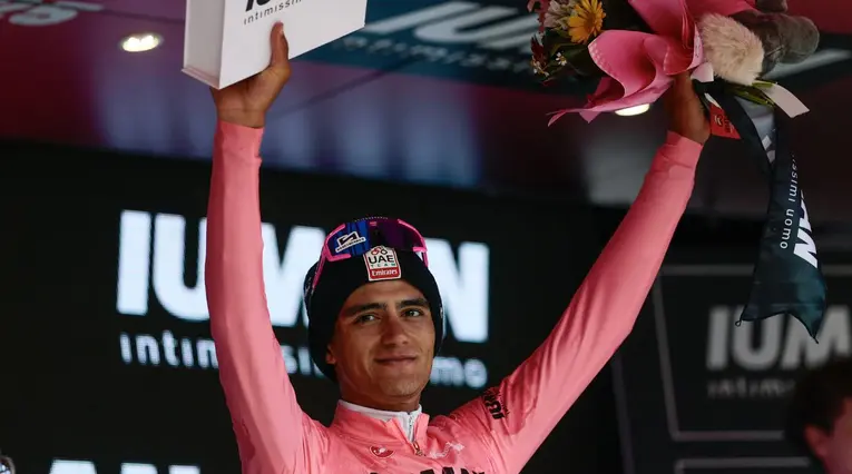 Isaac del Toro, ganador etapa 17 del Giro de Italia