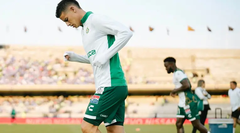 James Rodríguez durante el entrenamiento previo de León vs Cruz Azul