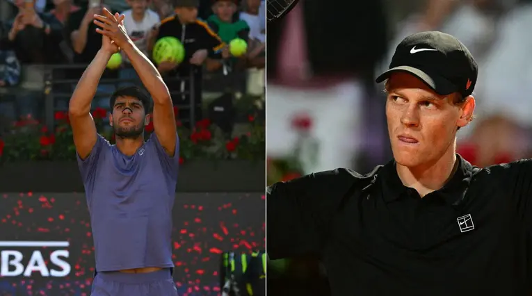 Final entre Sinner vs Alcaraz en el Masters 1000 de Roma
