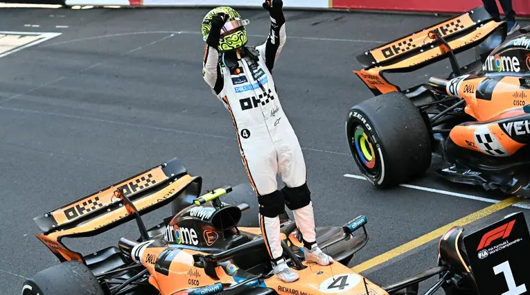 Lando Norris, ganador del GP de Mónaco 2025