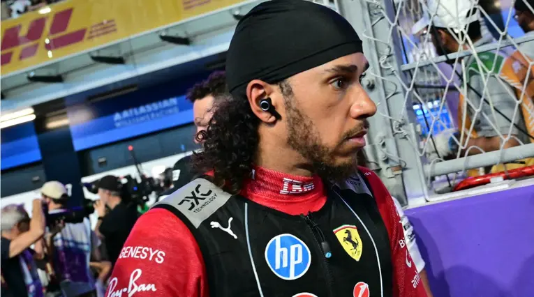 Hamilton no la pasa bien con Ferrari