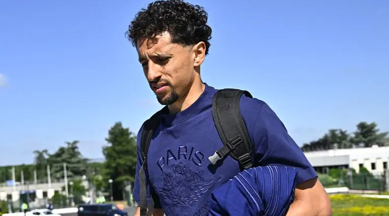 Marquinhos no se guardó nada antes de la final de la Champions League