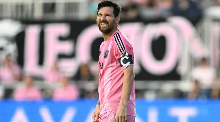 Lionel Messi se quejó sobre el arbitraje en la MLS