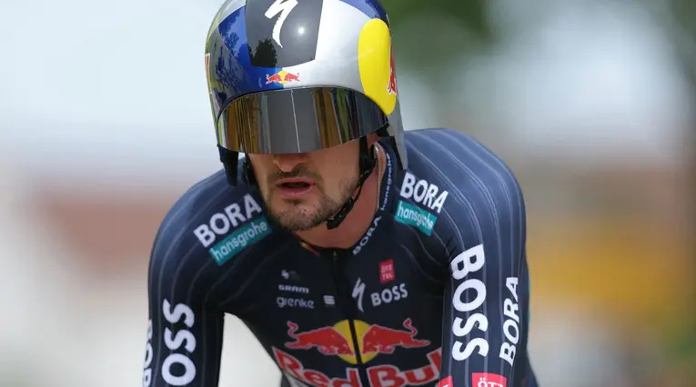 Nico Denz, ganador de la etapa 18 del Giro de Italia