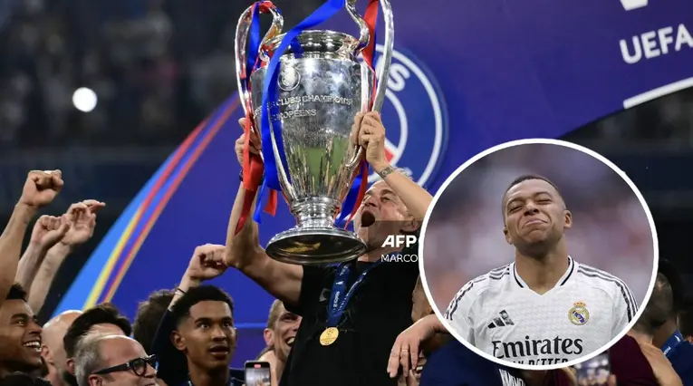 PSG campeón de la Champions sin Mbappé