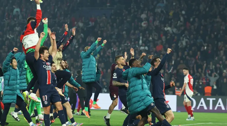 PSG superó al Arsenal en la Champions League y clasificó a la final