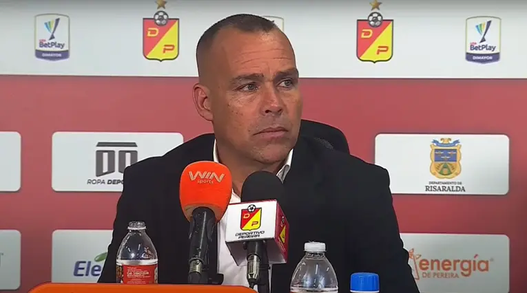 Rafael Dudamel, entrenador del Deportivo Pereira