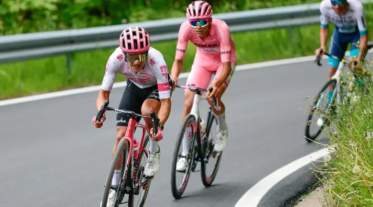Richard Carapaz en el Giro de Italia 2025