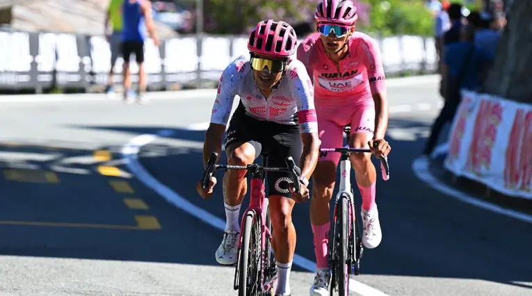 Así quedó Richard Carapaz en la general del Giro de Italia tras la etapa 20