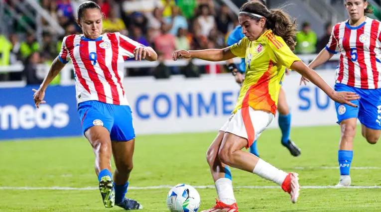 Selección Colombia vs Paraguay en el Sudamericano U-17