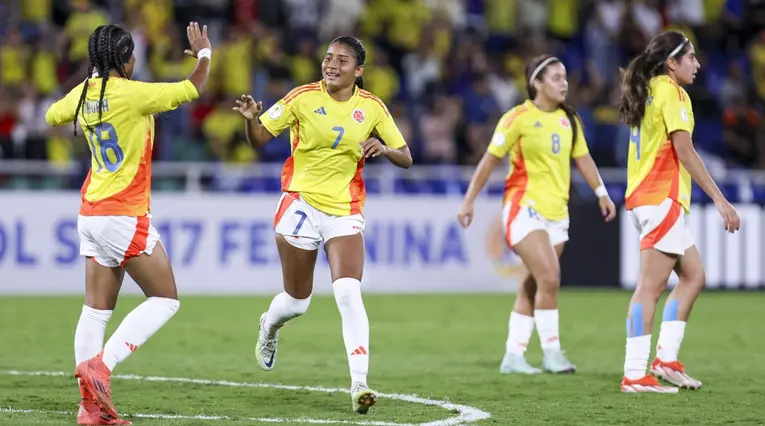 Tabla de posiciones del hexagonal final del Sudamericano Femenino U17