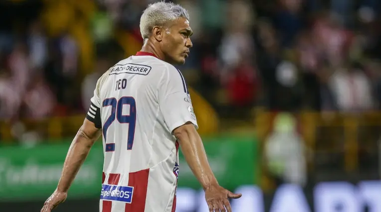 Teófilo Gutiérrez, delantero de Junior de Barranquilla