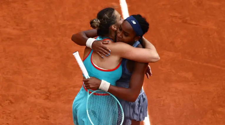 Aryna Sabalenka y Coco Gauff, tenistas