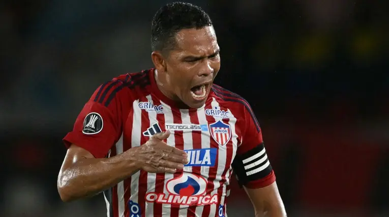 Carlos Bacca con Junior de Barranquilla