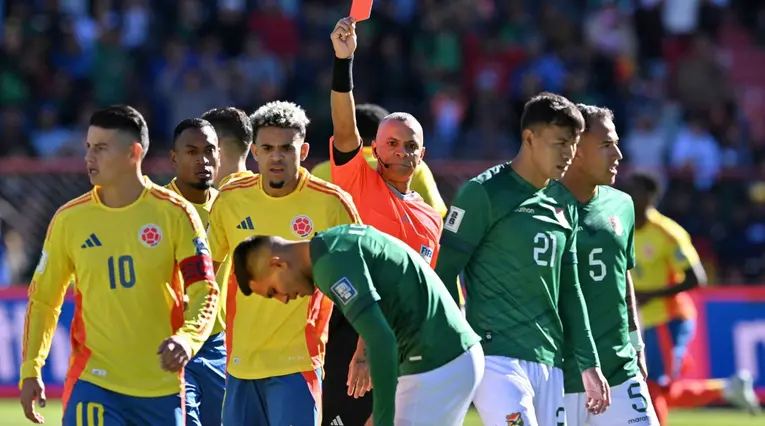 Colombia se beneficia con sanción de Conmebol a Bolivia 