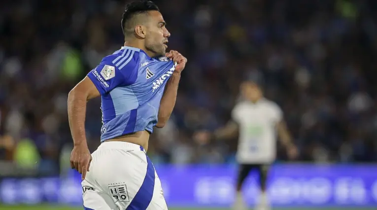 Radamel Falcao García, jugador de Millonarios