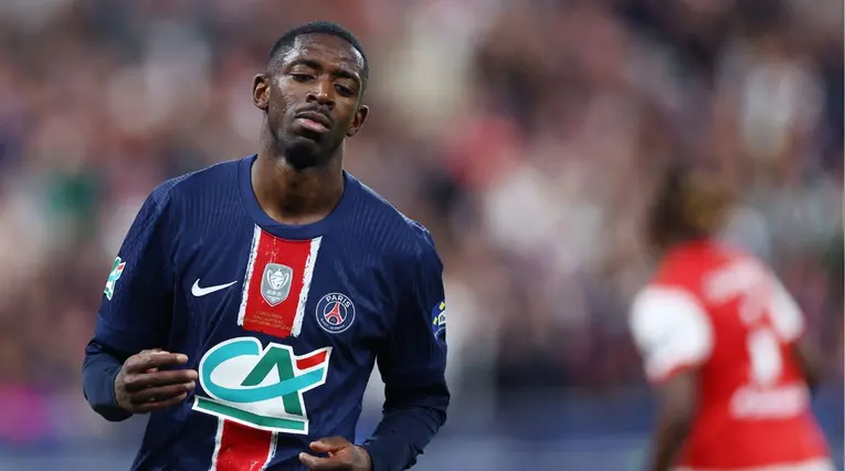 Crisis para Francia y el PSG: confirman dura lesión de Ousmane Dembélé