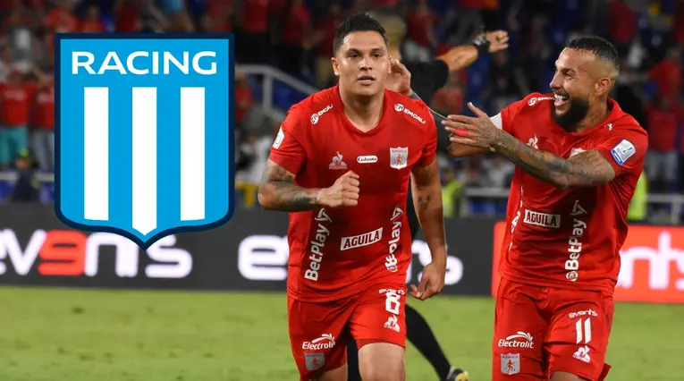 América sufre por Duván Vergara: Racing planea fichaje con Quintero